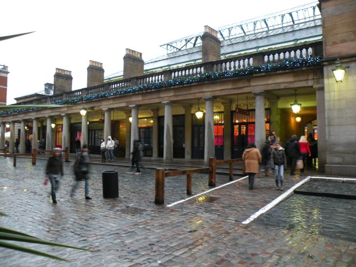  les colonnes de Covent Garden